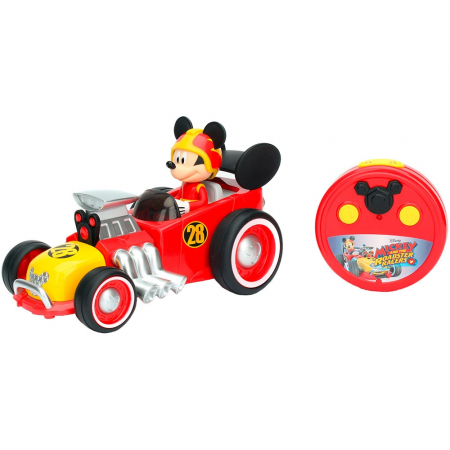 KISAUTÓK - JÁRMŰVEK - Jada Toys IRC Mickey Roadster Racer 1:24 19 cm távirányítós autó