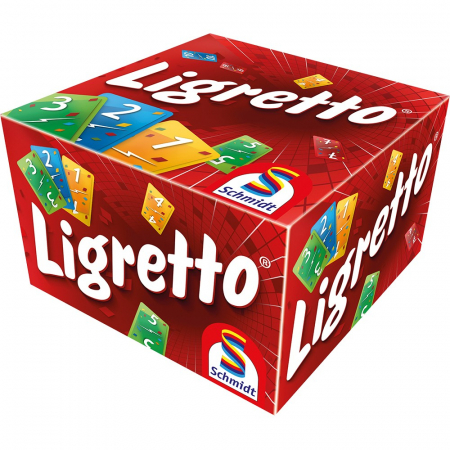 EGYÉB JÁTÉKOK / TÁRSASJÁTÉKOK - Ligretto Piros társasjáték