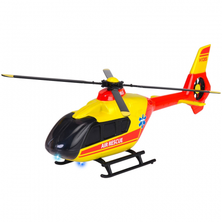 KISAUTÓK - JÁRMŰVEK - Majorette Airbus H135 mentőhelikopter fényekkel és hangokkal