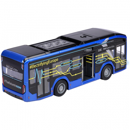 Majorette MAN Lion's City 10 E 22,5 cm-es busz fényekkel és hangokkal [1]