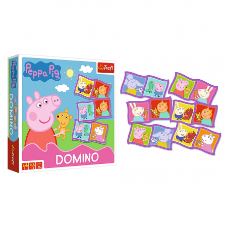 EGYÉB JÁTÉKOK / TÁRSASJÁTÉKOK - Peppa malac dominójáték