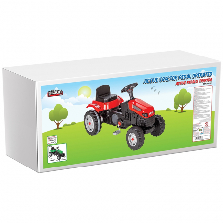 Pilsan Active 07-314 piros pedálos traktor [3]