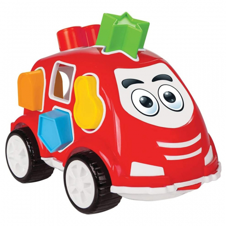 Pilsan Car piros formaválogató játék [1]