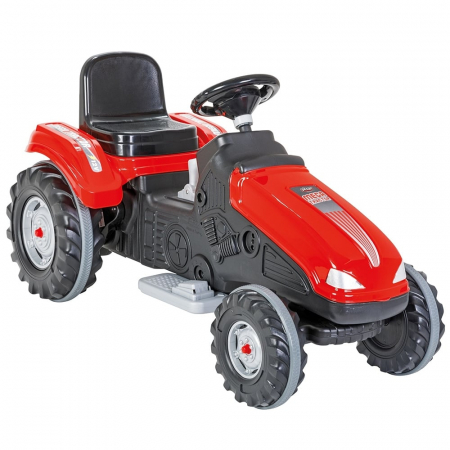 KÜLTÉRI JÁTÉKOK / PEDÁLOS TRAKTOROK GYEREKEKNEK - Pilsan Mega 05-276 piros elektromos traktor