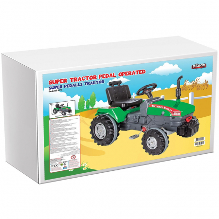 Pilsan Super 07-294 piros pedálos traktor [3]