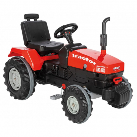 KÜLTÉRI JÁTÉKOK / PEDÁLOS TRAKTOROK GYEREKEKNEK - Pilsan Super 07-294 piros pedálos traktor