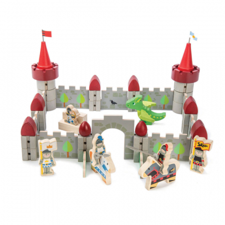 Sárkányvár építőkészlet 59 darabos - Dragon Castle