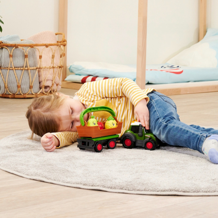 Simba ABC Freddy Gyümölcsös Traktor 30 cm, fényekkel, hangokkal, utánfutóval és figurákkal [5]