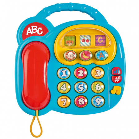 BABA JÁTÉKOK - Simba ABC Színes Telefon Játék