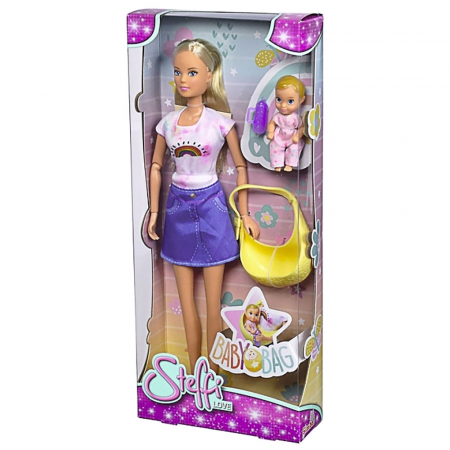 Simba Steffi Love Baba Táskával 29 cm kiegészítőkkel [4]