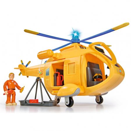 Simba Tűzoltó Sam Wallaby II helikopter figurával és kiegészítőkkel [1]