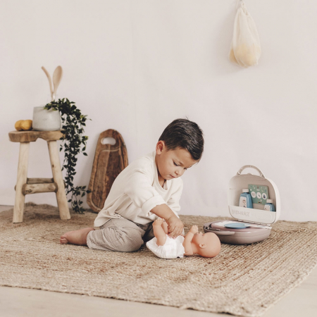 Smoby Baby Nurse babagondozó táska krém színben [6]