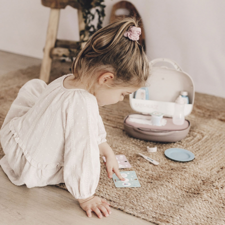 Smoby Baby Nurse babagondozó táska krém színben [5]