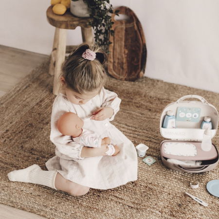 Smoby Baby Nurse babagondozó táska krém színben [4]