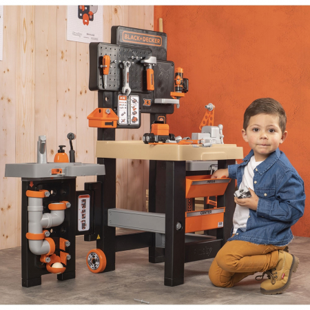 Smoby Black & Decker Mega Központ Műhely [12]