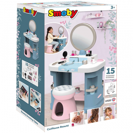 Smoby My Beauty fésülködőasztal kiegészítőkkel [13]