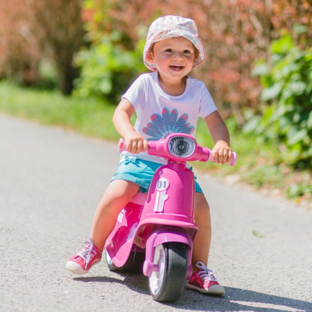 Smoby Scooter Ride-On rózsaszín roller [10]