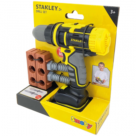 Smoby Stanley mechanikus játék fúrógép kiegészítőkkel [2]