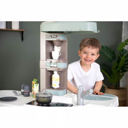 Smoby Tefal Studio XL Bubble kék játékkonyha kiegészítőkkel [11]