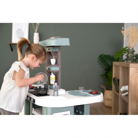 Smoby Tefal Studio XL Bubble kék játékkonyha kiegészítőkkel [7]