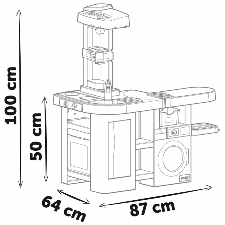 Smoby Tefal Takarító Konyha [3]