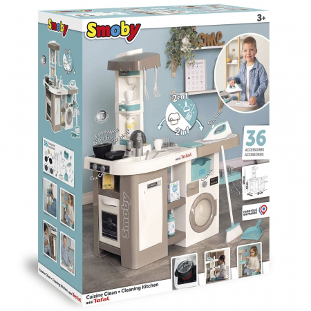 Smoby Tefal Takarító Konyha [14]
