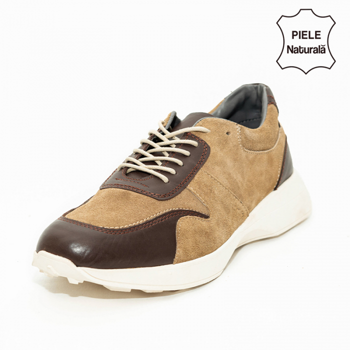Pantofi casual din piele naturala Model SK3 [2]