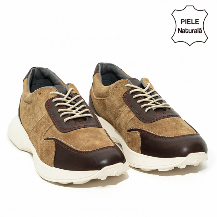 Pantofi casual din piele naturala Model SK3 [3]