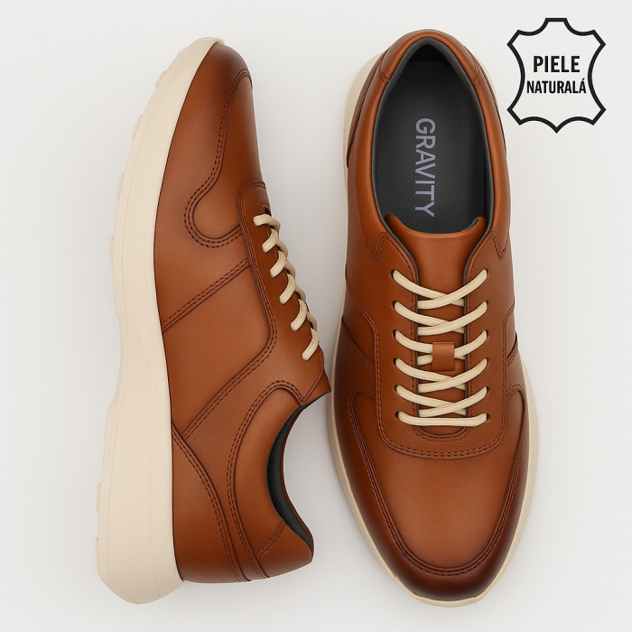 Pantofi casual din piele naturala Model SK [8]