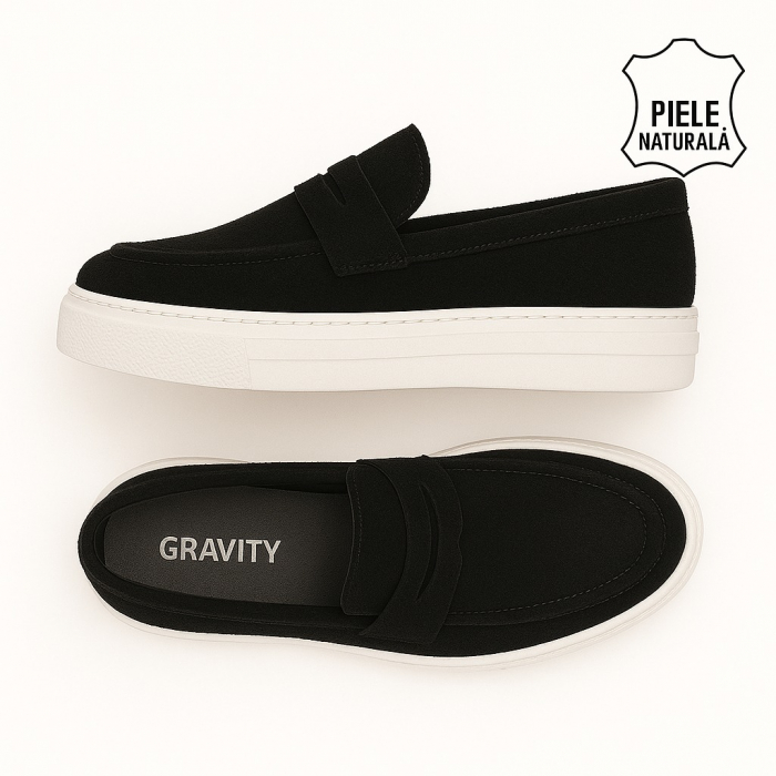 Pantofi din piele naturala Model BD5 [3]