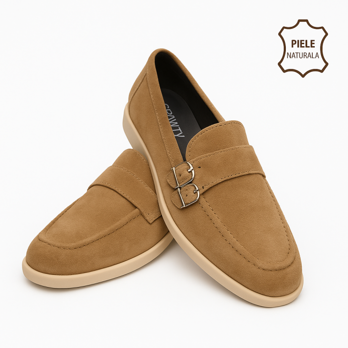Pantofi din piele naturala intoarsa GB2 [4]