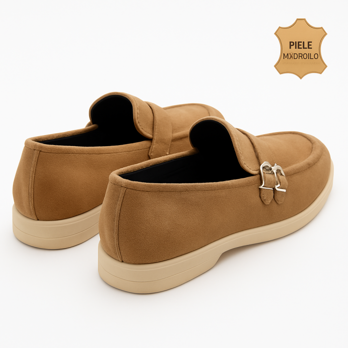 Pantofi din piele naturala intoarsa GB2 [3]