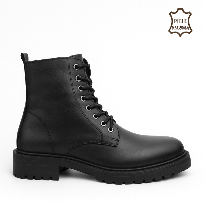 Pantofi din piele naturala Model 1002 [3]