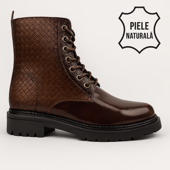 Pantofi din piele naturala Model 1002 [3]