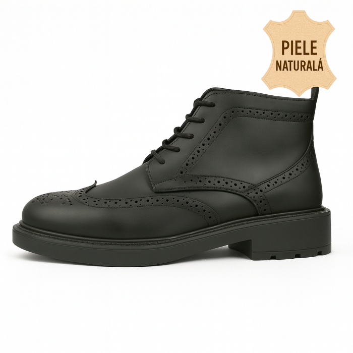 Pantofi din piele naturala Model 205 [3]