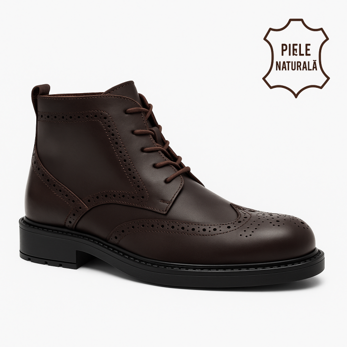 Pantofi din piele naturala Model 205 [2]