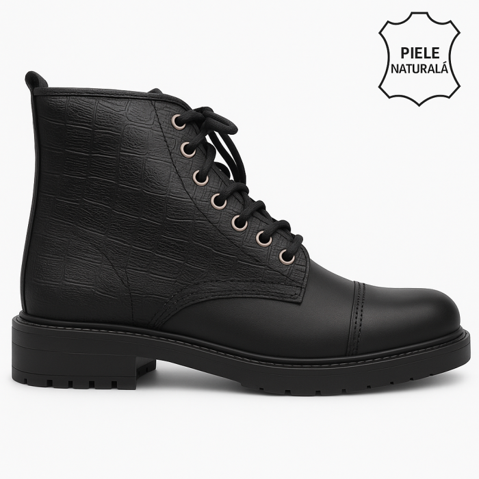 Pantofi din piele naturala Model 208T [3]