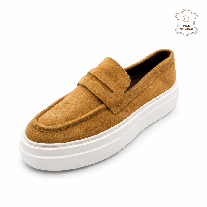Pantofi din piele naturala Model BD5 [2]