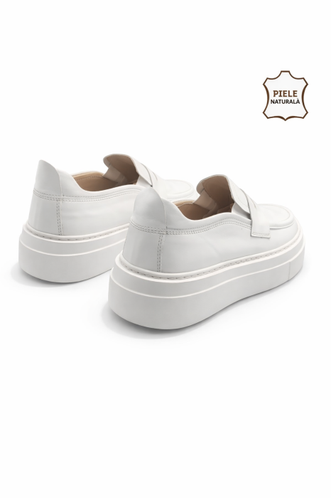 Pantofi din piele naturala Model BUK5 [5]