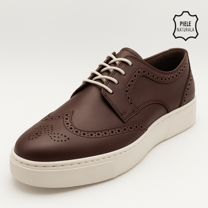 Pantofi din piele naturala Model BK6 [4]
