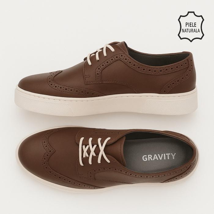 Pantofi din piele naturala Model BK6 [7]