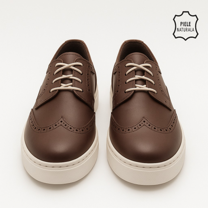 Pantofi din piele naturala Model BK6 [8]