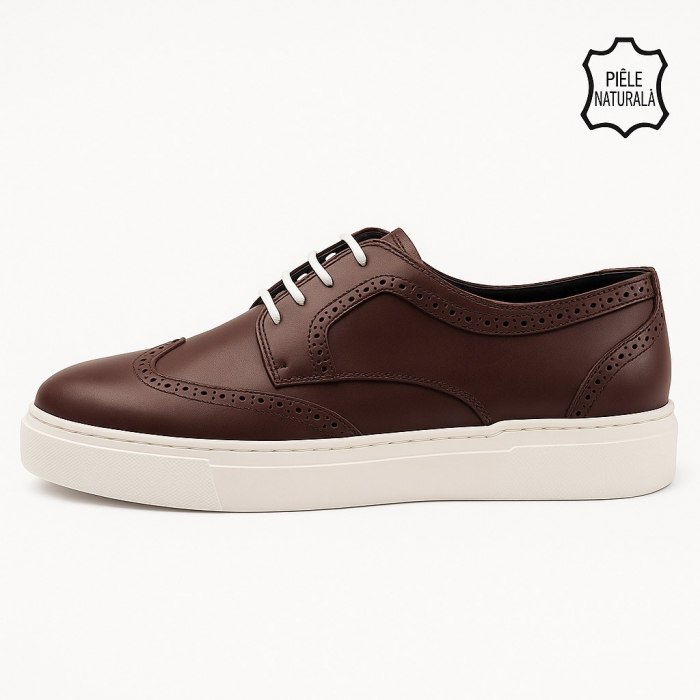 Pantofi din piele naturala Model BK6 [3]