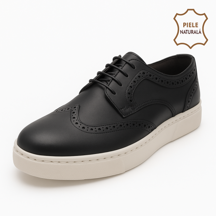 Pantofi din piele naturala Model BK6 [5]