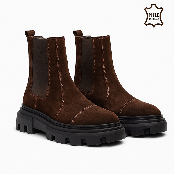 Pantofi din piele naturala Model BS01 [1]