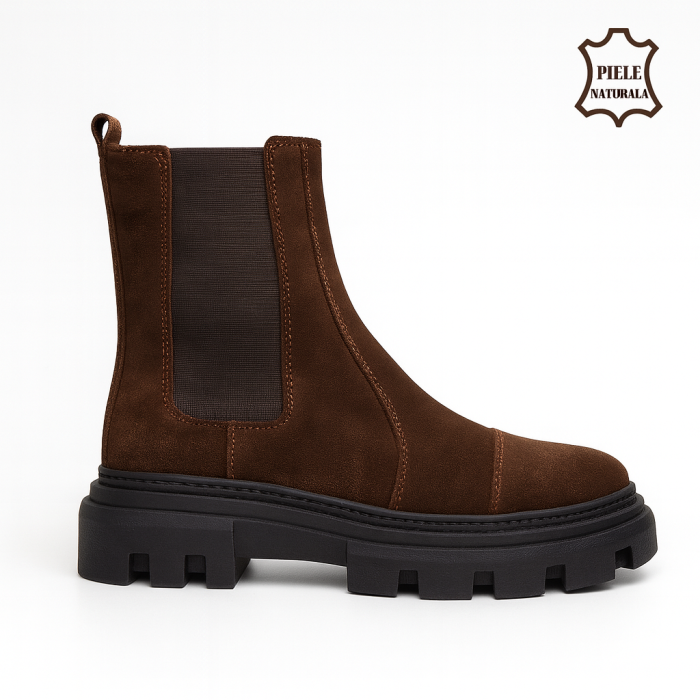 Pantofi din piele naturala Model BS01 [3]