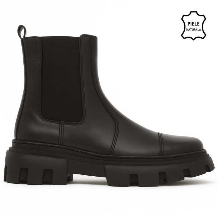 Pantofi din piele naturala Model BS1 [3]