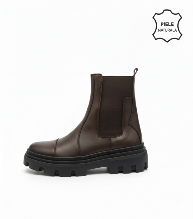 Pantofi din piele naturala Model BS1 [2]