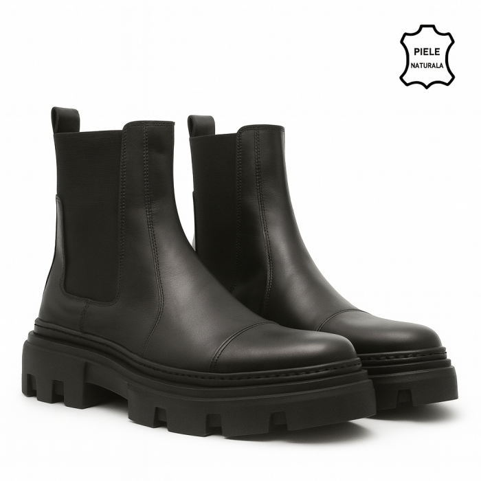 Pantofi din piele naturala Model BS1 [1]