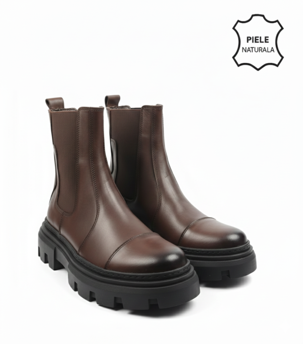 Pantofi din piele naturala Model BS1 [1]